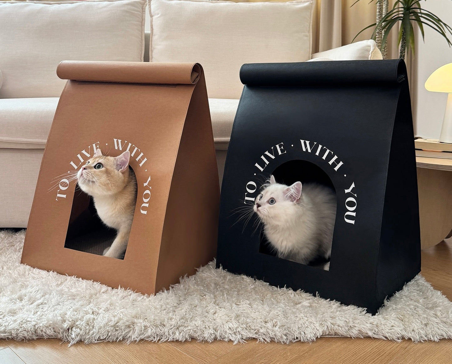 HoMings Pet Luxury Cat Scratching Board & Bed