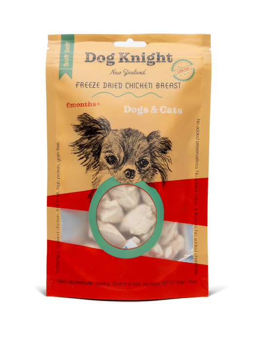 Dog Knight Freeze Dried NZ Chicken Breast 50g