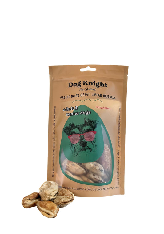 Dog Knight Freeze Dried Green Lipped Mussels 50g