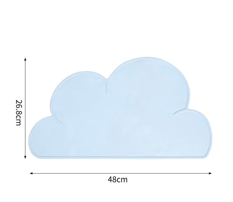 HoMings Pet Cloud Silicone Placemat for Cat/Dog