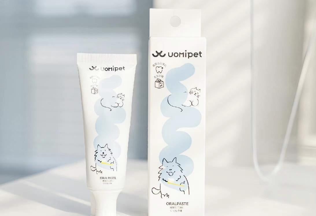 UOMIPET Toothpaste/Toothbrush for Dogs/Cats