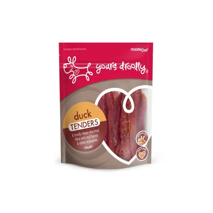 Yours Droolly Dog Treats Duck Tenders Dog Treats 450g