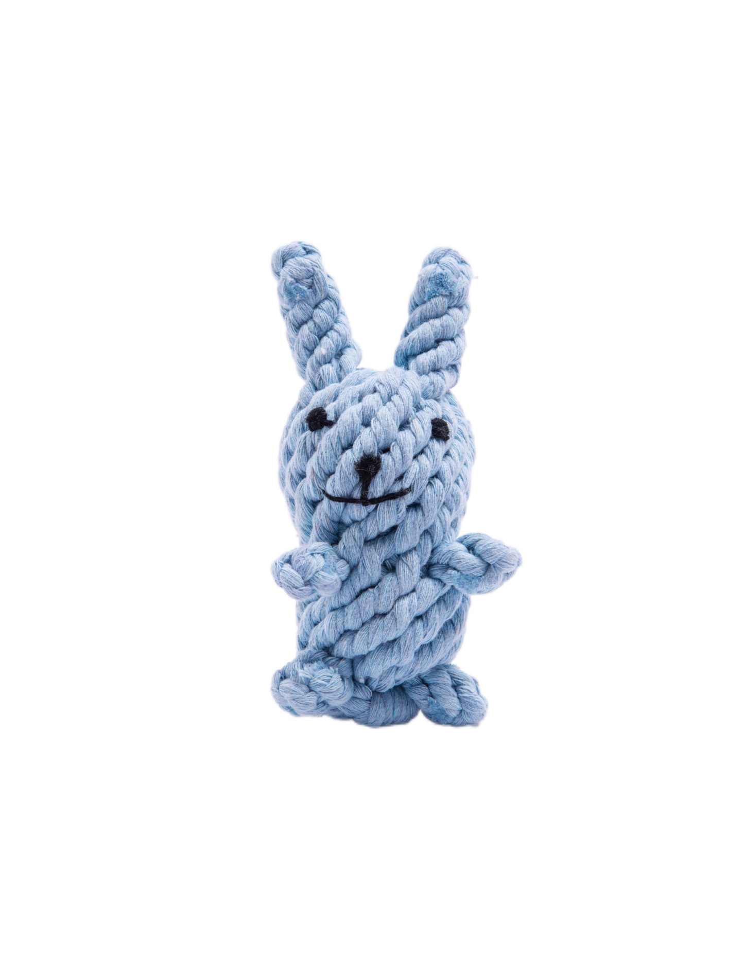 HoMings Pet Blue Rabbit Weaving Chew Toy for Dog