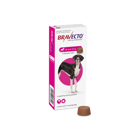 Bravecto Flea Treatment Chew For Dog 40-56kg