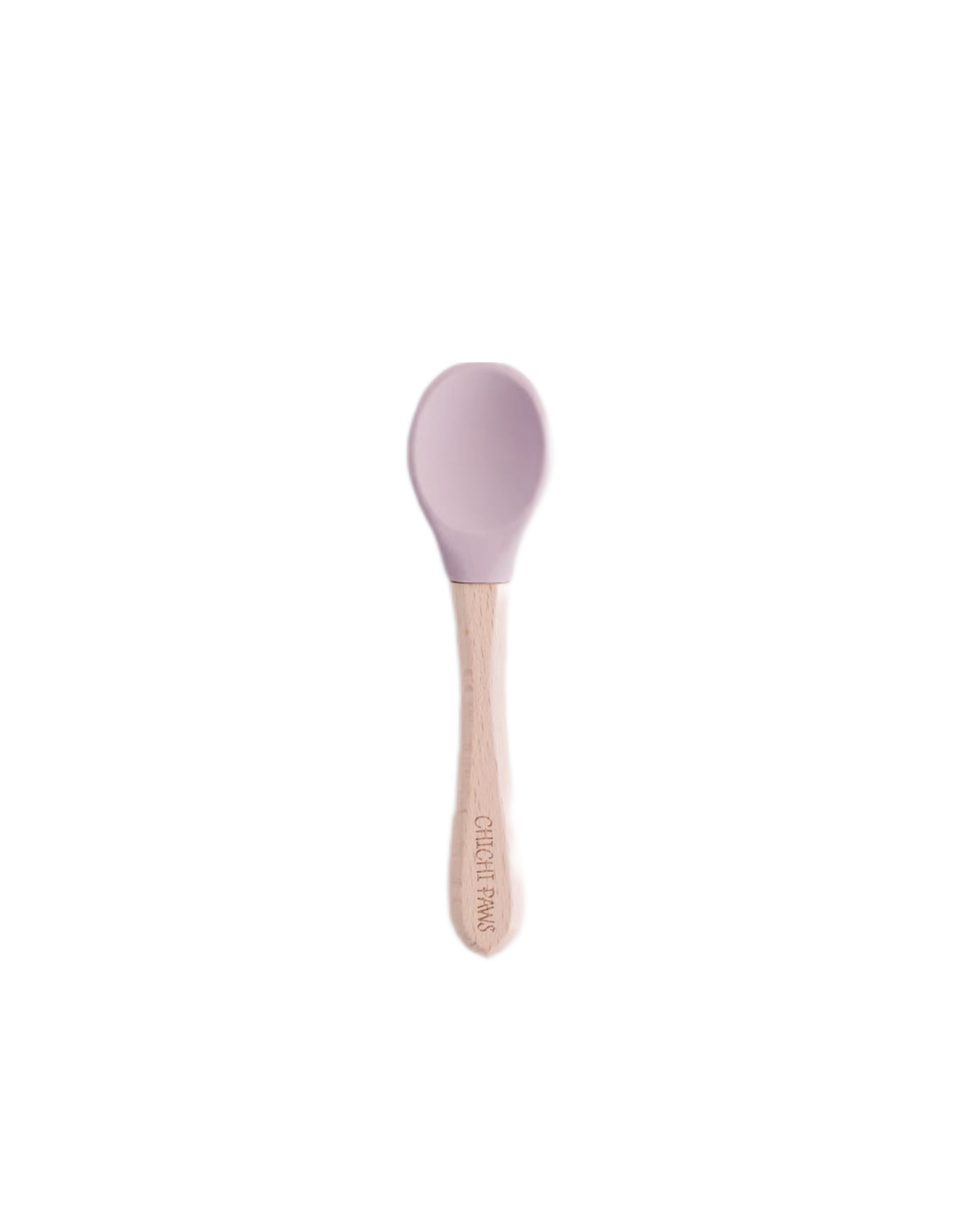 CHICHI PAWS Reusable Silicone Spoon for Cat/Dog Purple