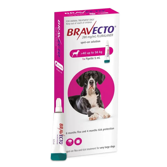 Bravecto Flea Treatment Spot-on For Dog 40-56kg