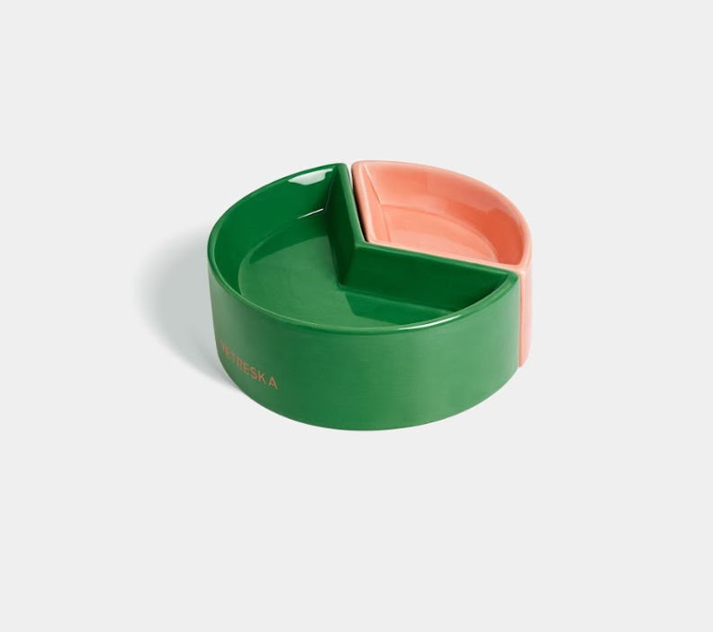 VETRESKA Watermelon & Grapefruit Cerimic Pet BOWL