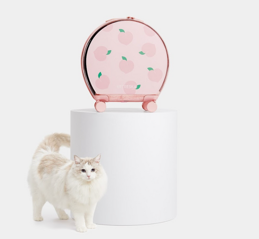 VETRESKA Bubble Pets Luggage (Peach)