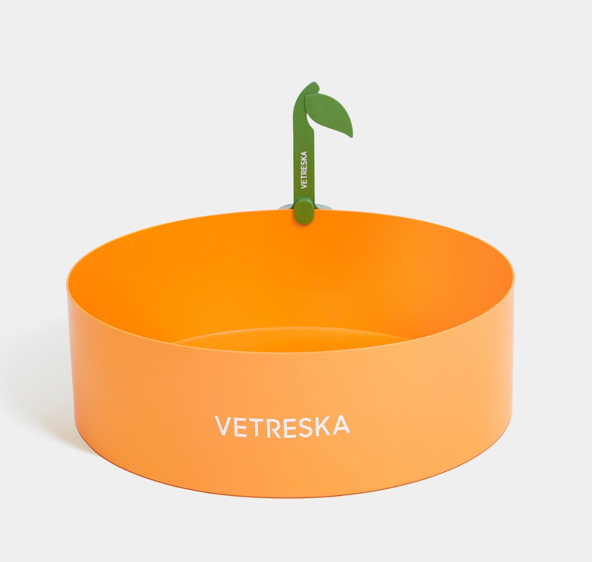 VETRESKA Tangerine Cat Litter Tray