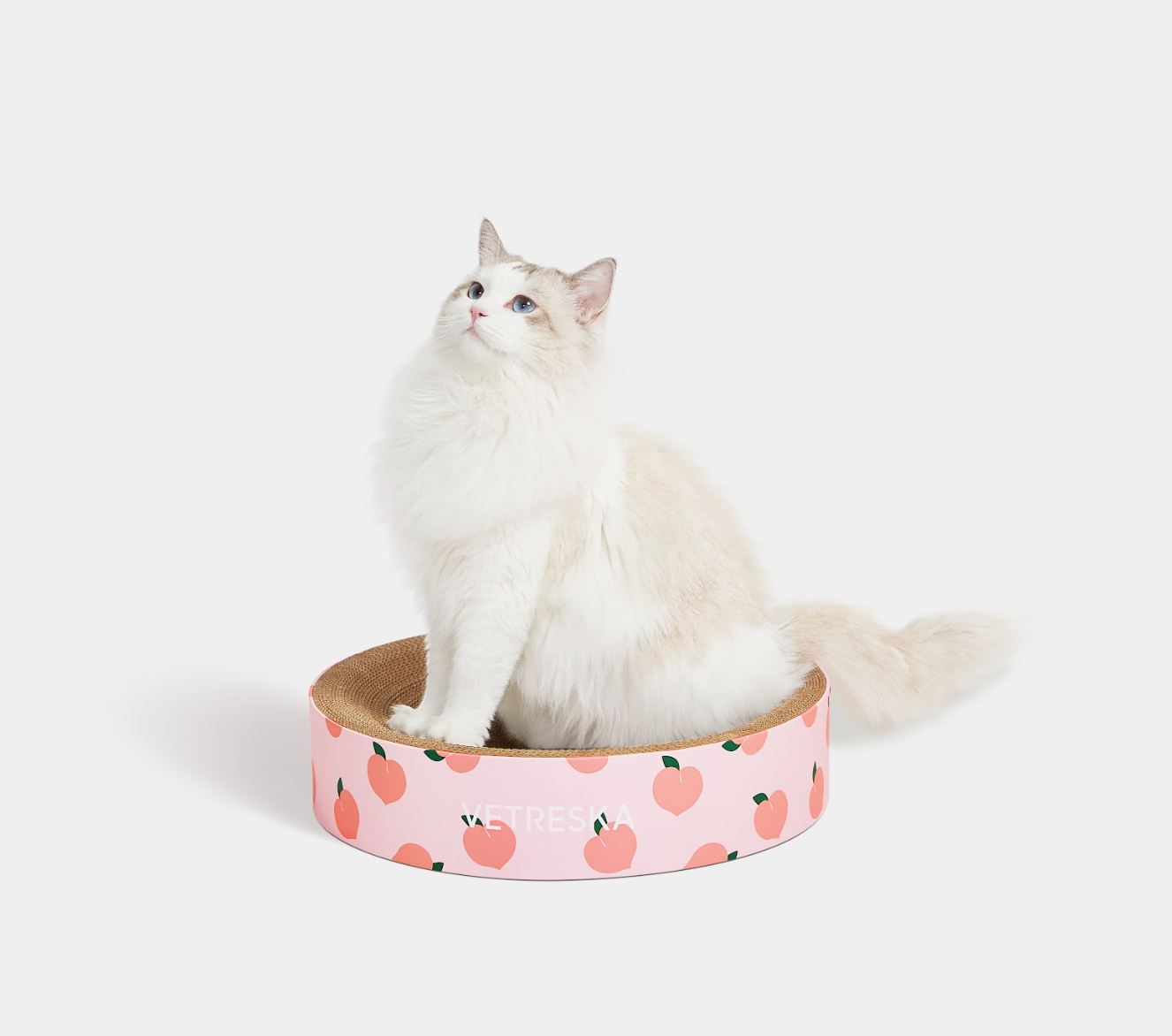 VERESKA Peach Cat scratching Bed