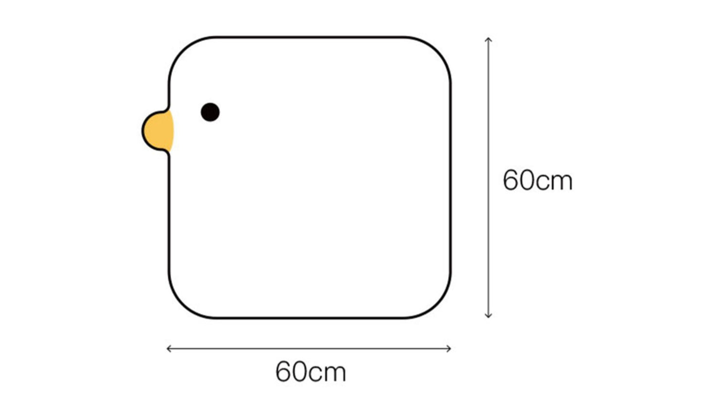 PURROOM Little Chick PVC Coil Mat