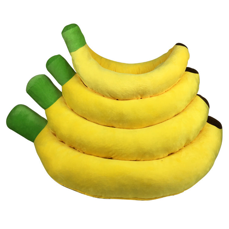 HoMings Pet Banana Cozy Bed for Pet