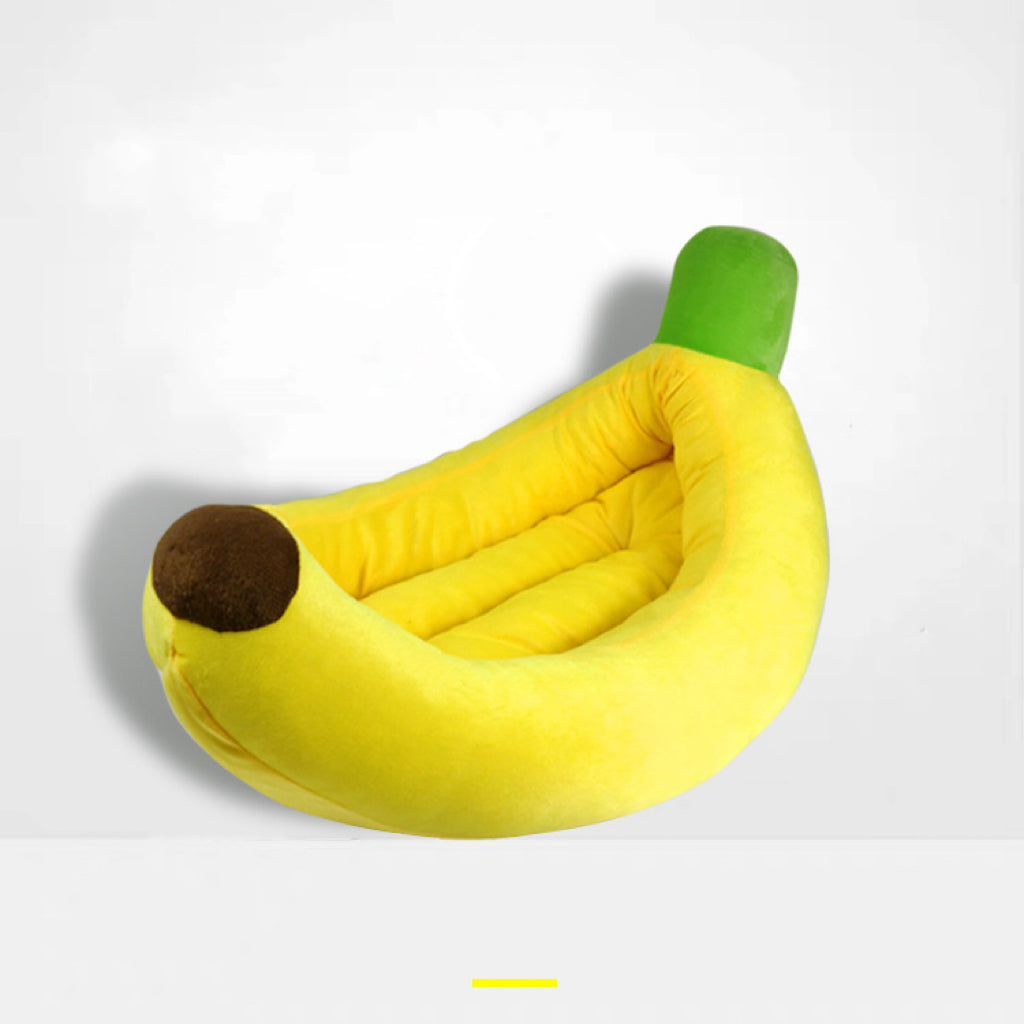 HoMings Pet Banana Cozy Bed for Pet