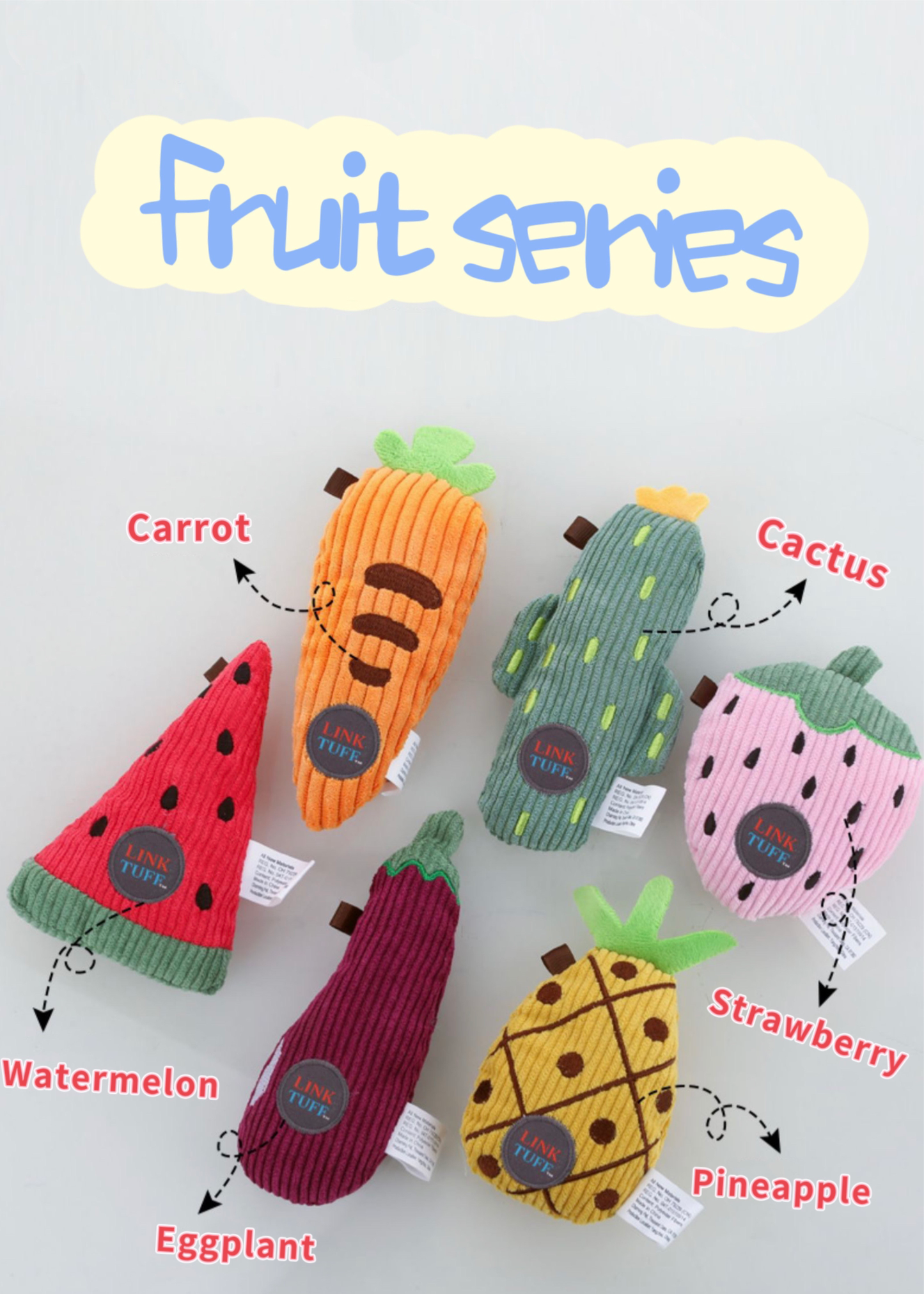 LinkTuff Fruit series Cat Toy