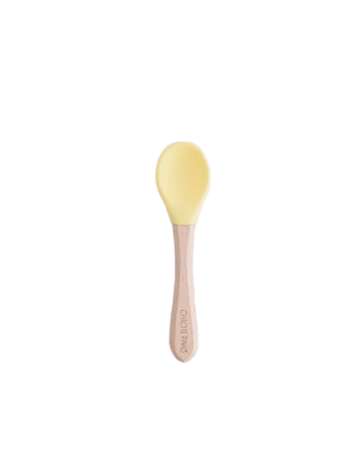 CHICHI PAWS Reusable Silicone Spoon for Cat/Dog Yellow