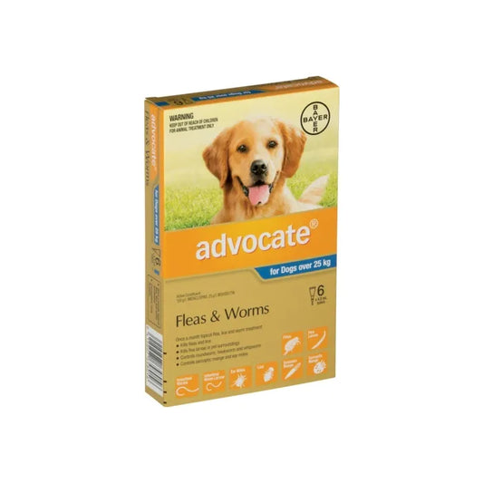 Advocate Flea Treatment For Dog over 25kg (6 Packs)