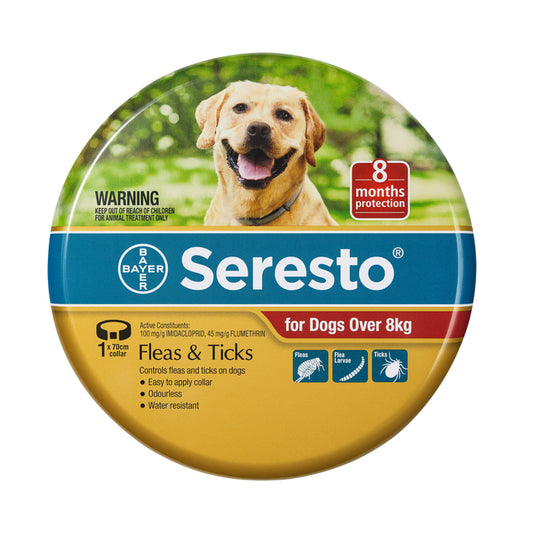 Seresto Flea & Tick Collar for Dog over 8kg